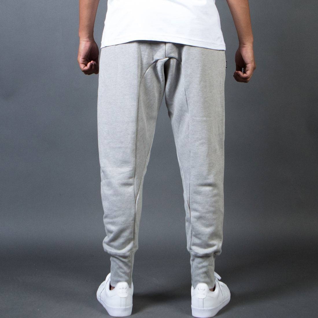 BAIT Men French Terry Jogger Pants - Made In LA gray heather