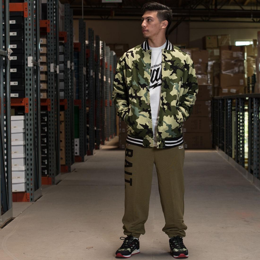 BAIT Basics Baseball Jacket camo