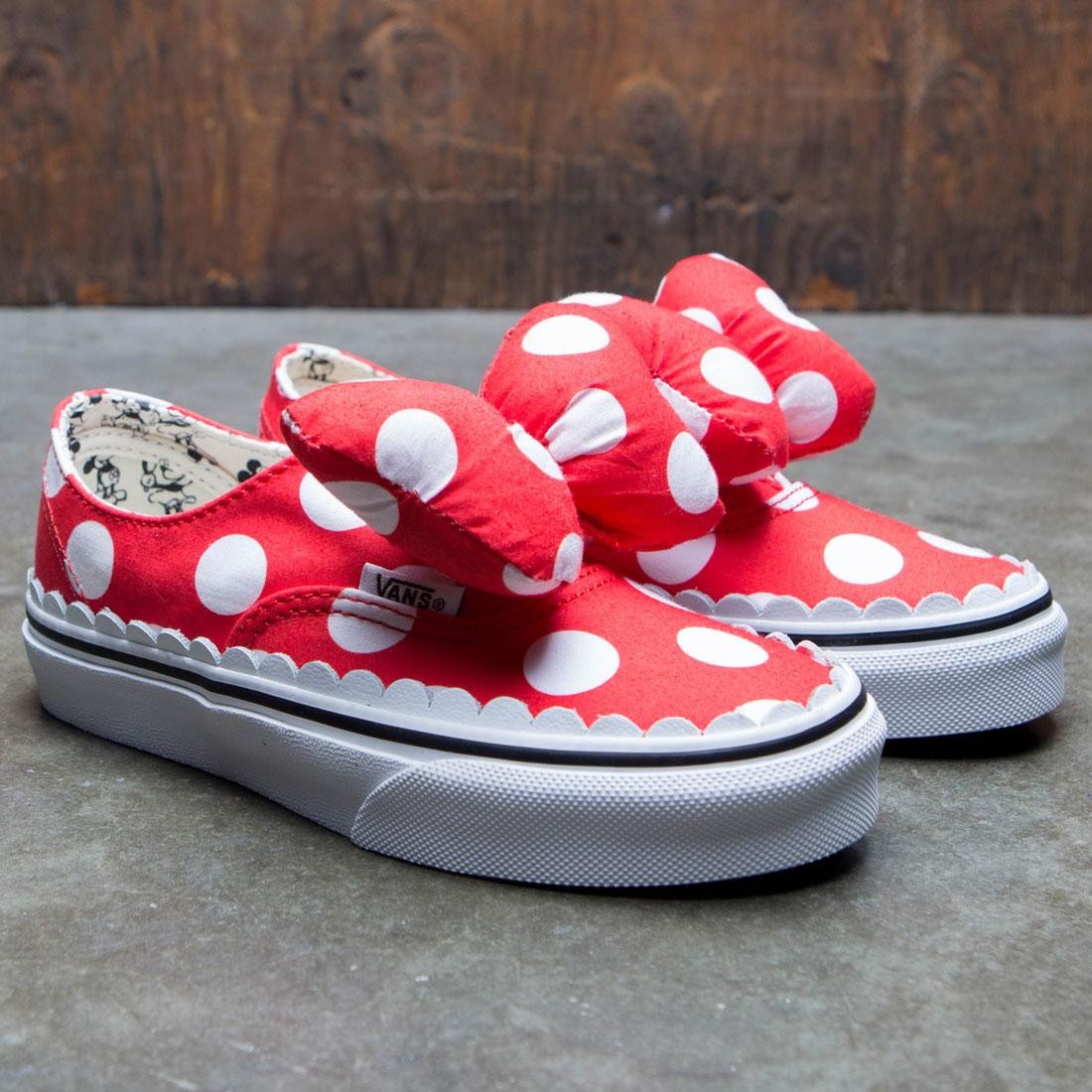 Minnie mouse sale vans with bow