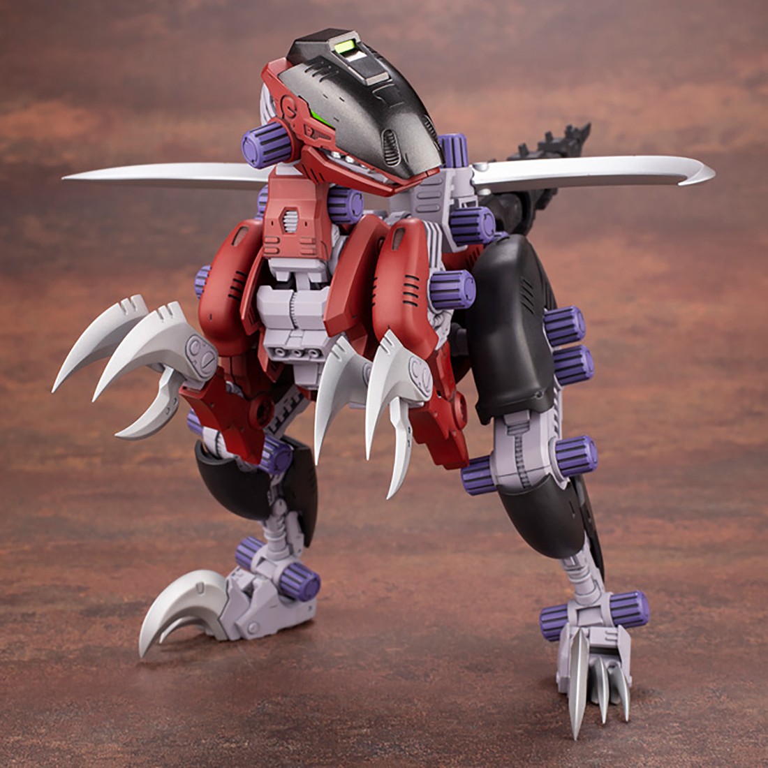 Kotobukiya HMM Zoids EZ-027 Rev Raptor Plastic Model Kit red