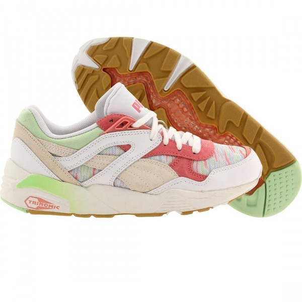 Puma Women R698 Costal White Patina Green Pale 6.0