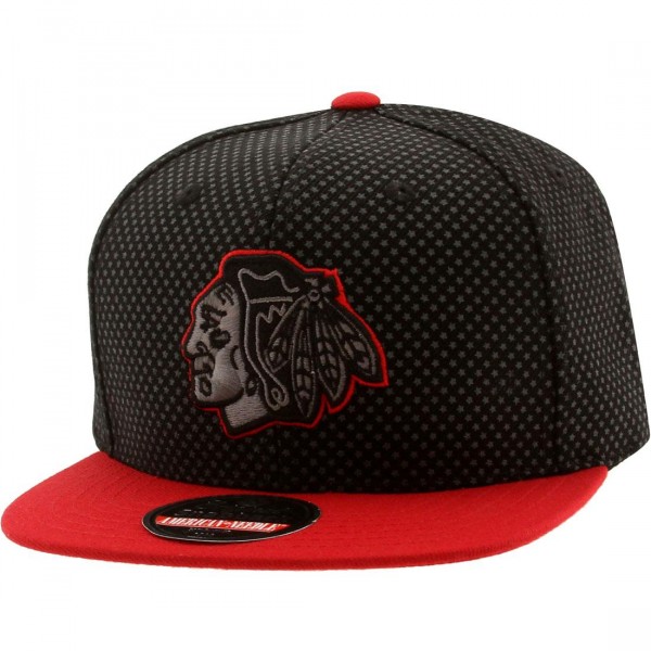 American Needle Chicago Blackhawks Hotfoot Black Trucker