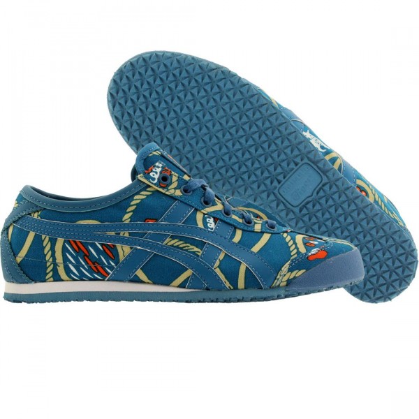 maco♡♡♡ Onitsuka Tiger x Makumo Women Mexico 66 - Chigusairo blue