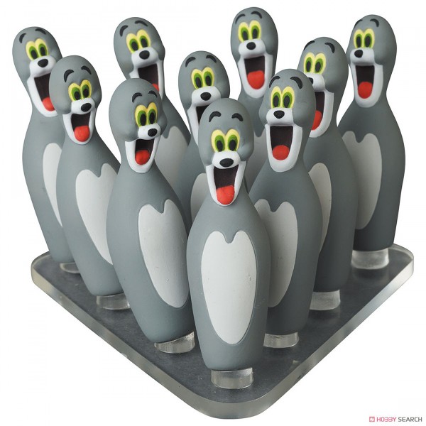 Medicom UDF Tom And Jerry Series 3 - Tom Bowling Pins Figure gray