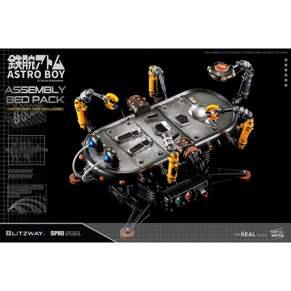 Blitzway Astro Boy Assembly Bed Pack Superb Anime Statue (silver)