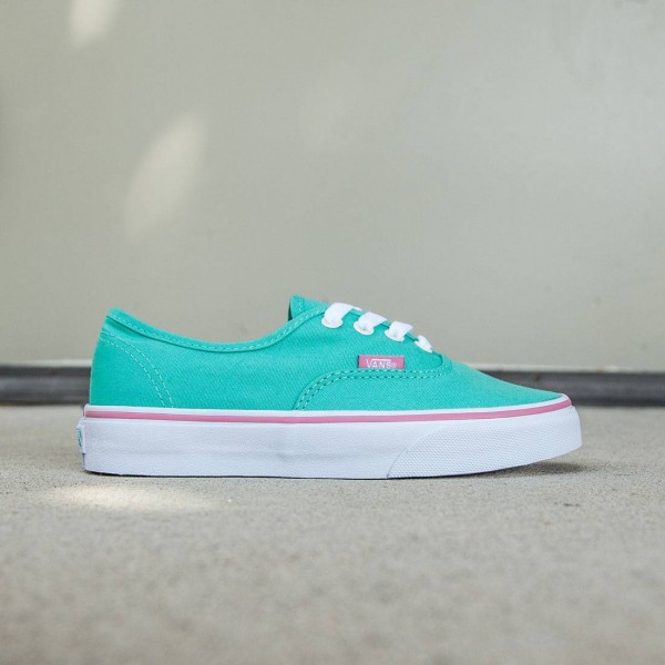 Vans Women Authentic Iridescent Eyelets (teal florida keys)