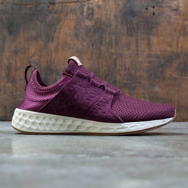 New Balance Men Fresh Foam Cruz MCRUZOM burgundy sea salt gum