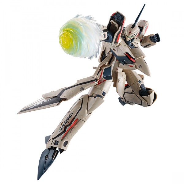 Bandai DX Chogokin Macross Plus YF-19 Excalibur Isamu Alva Dyson Use Figure  (beige)