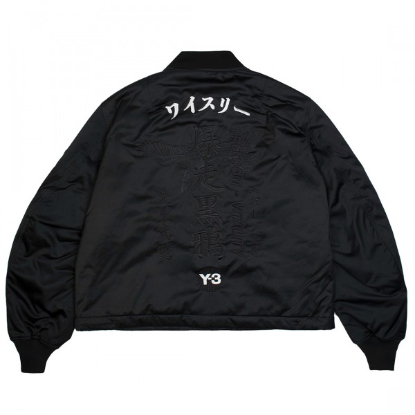 Adidas Y-3 Men Craft Bomber Jacket black