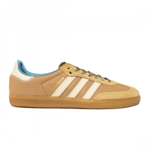 靴 WB NYLON SAMBA wales bonner adidas adidas Samba Nylon Wales Bonner Fox Brown Men's - IE0579 - US