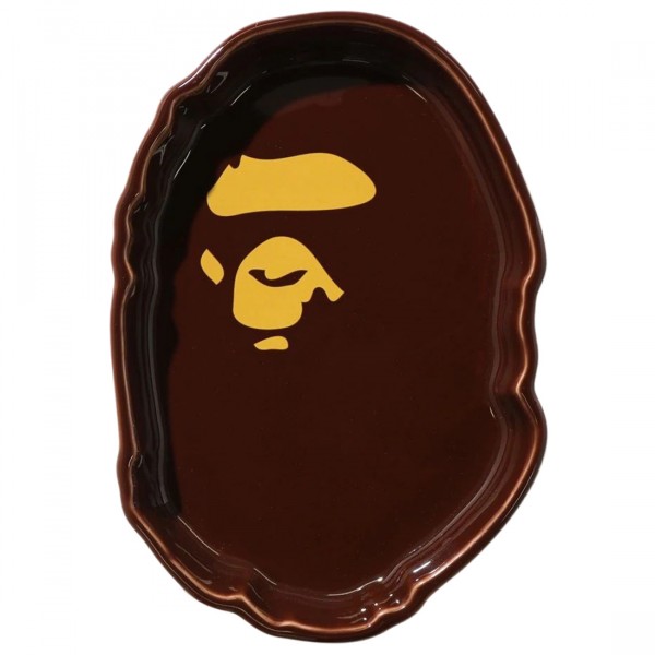 A BATHING APE 灰皿 A Bathing Ape Ape Head Cigar Ashtray brown