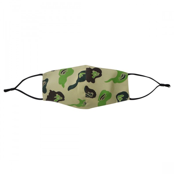 A Bathing Ape Def Camo Mask beige