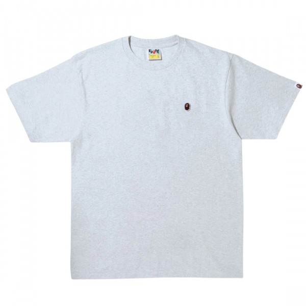 【A BATHING APE】4色展開 APE HEAD ONE POINT TEE #2 UNISEX A BATHING APE® One Point Relaxed Fit Crewneck Sweatshirt