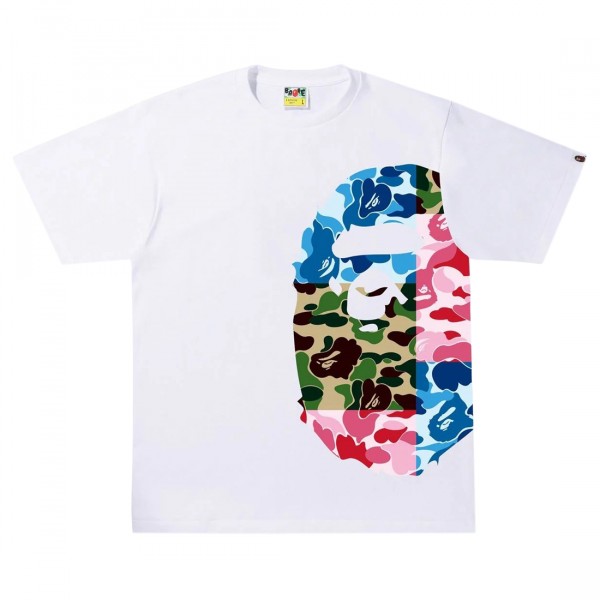 BAPE Crazy camo shirt psyche camo ABC camo pink A Bathing Ape Size XL