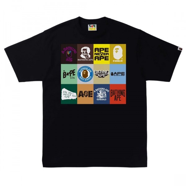 T-shirt A Bathing Ape Black size XL International in Cotton