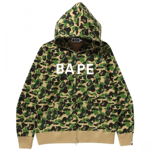 Bape zip hoodie hotsell grau