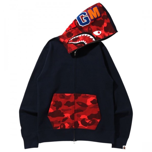 ジャケット・アウター BAPE COLOR CAMO SHARK HOODIE SHIRT COLOR CAMO SHARK ZIP HOODIE JUNIOR – eu.bape.com
