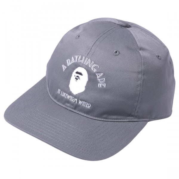 A Bathing Ape Panel Cap gray
