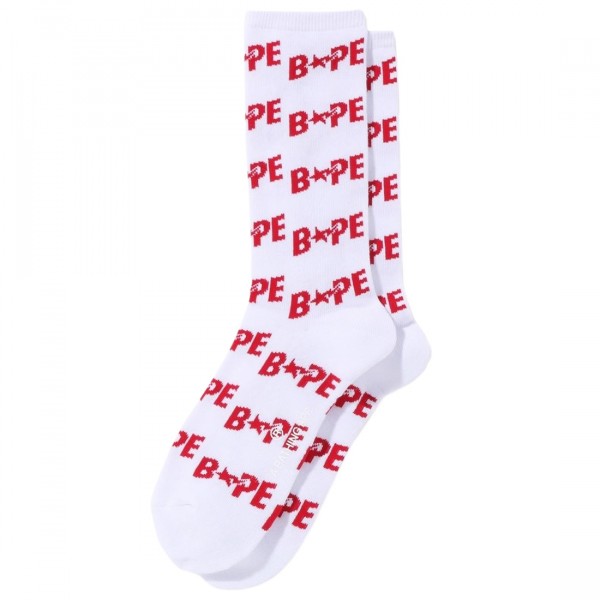 Order A Bathing Ape Sta Socks red Socks from solebox
