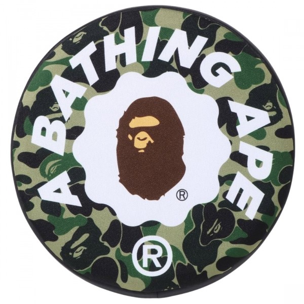 A Bathing Ape Men s Bape x Dodgebee ABC Camo Flying Disk 270 in Green End Clothing