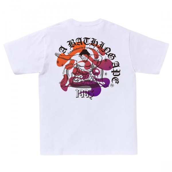 A Bathing Ape Men Japan Culture Sumo Tee white
