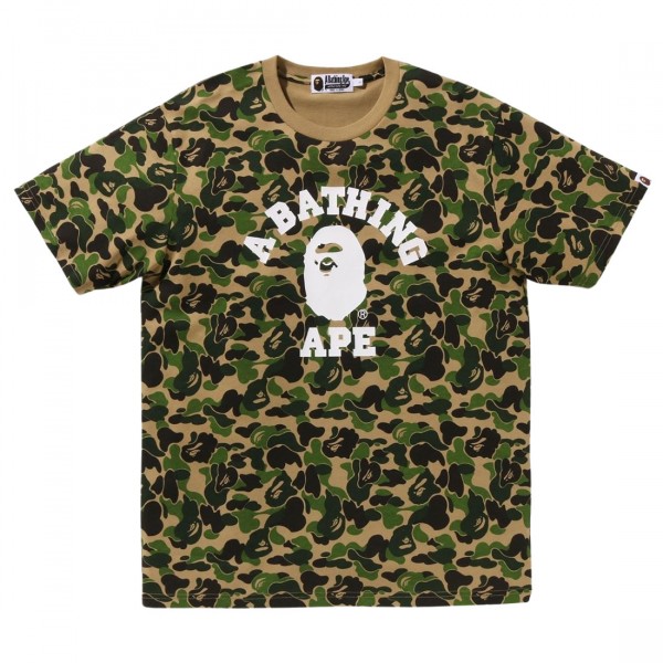 【A BATHING APE】ABC CAMO COLLEGE TEE 要在庫確認 ap1j80109011grn-1.jpeg