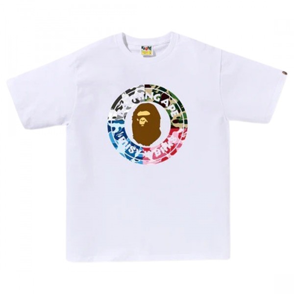 BAPE Crazy camo shirt psyche camo ABC camo pink A Bathing Ape Size XL