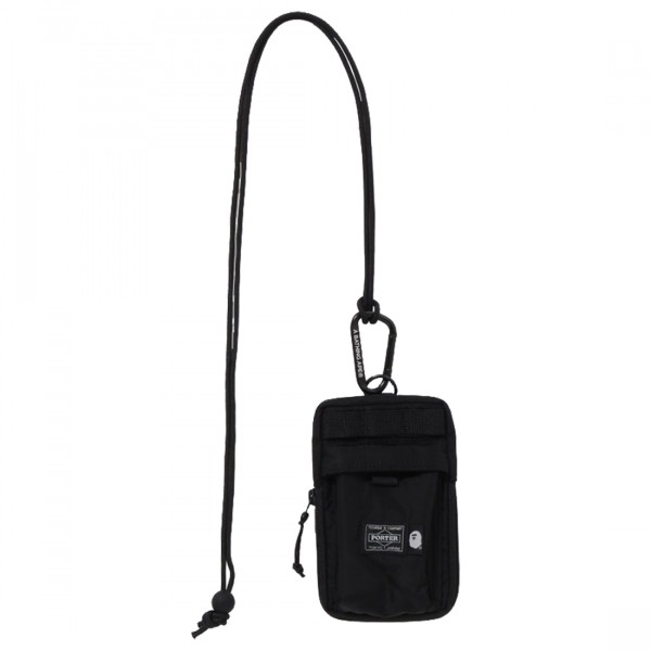 最愛 A Bathing Ape Porter Mini Bag black バッグ