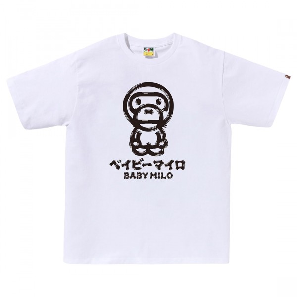 BABY MILO ホワイト Tシャツ APE BAPE White Baby Milo T-Shirt A Bathing Ape