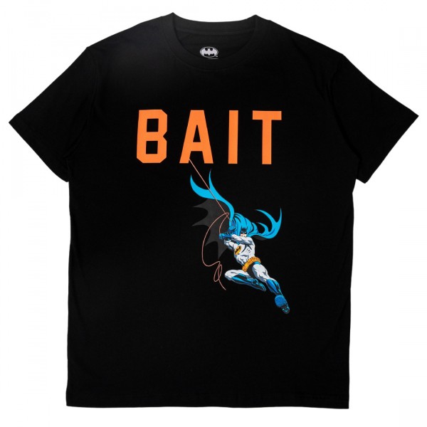 BAIT x Batman Men Classic Batman BAIT Logo Tee black