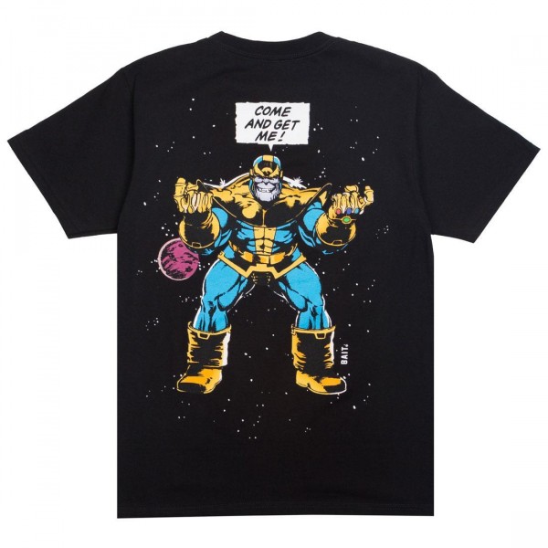BAIT x Marvel Comics Men Infinity Gauntlet Thanos Tee black