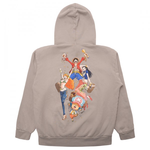 SlocogShops x Space Jam x Upcycle LA Men Gold We Rich Hoody gray