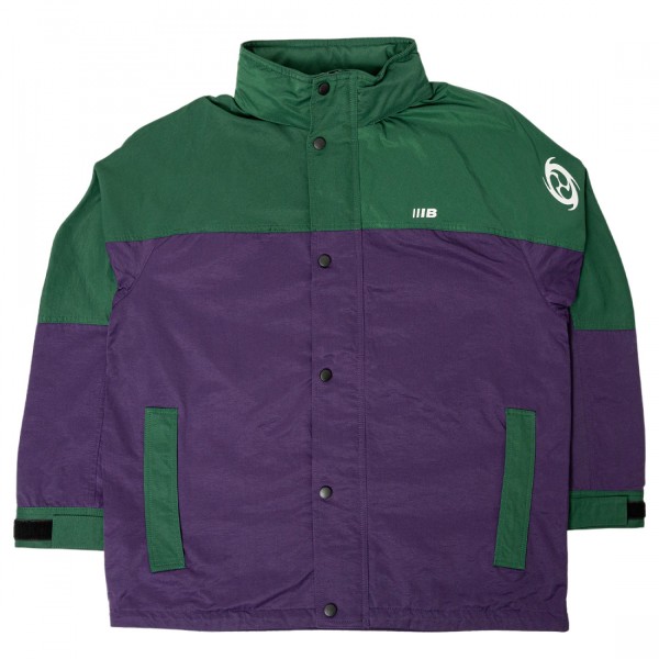 BAIT Men Rain Jacket green purple