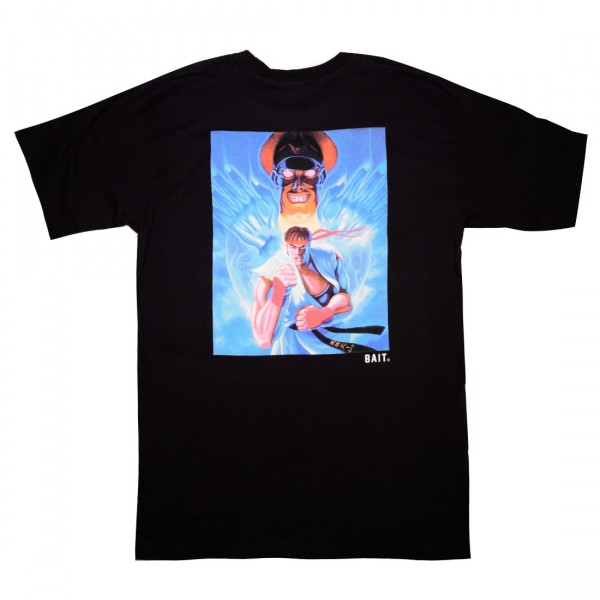 BAIT x Street Fighter Men Retro Ryu Tee black
