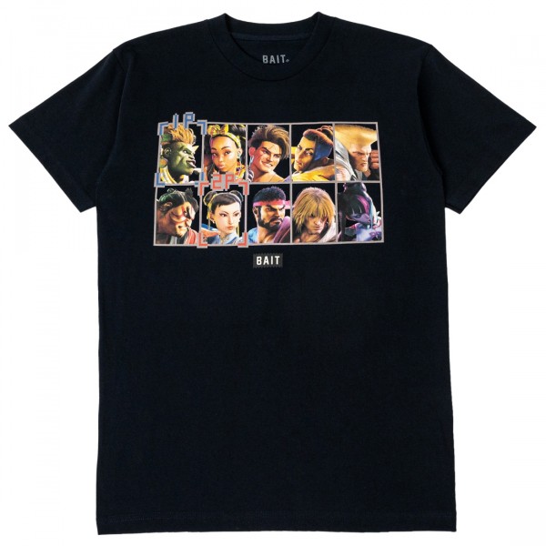 BAIT x Street Fighter 6 Men Character Select Tee (navy)