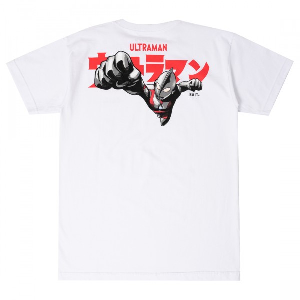 BAIT x Ultraman Men Fly Tee white