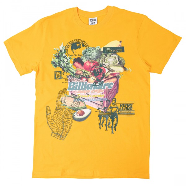 Billionaire Boys Club Men Farmers Market Tee yellow