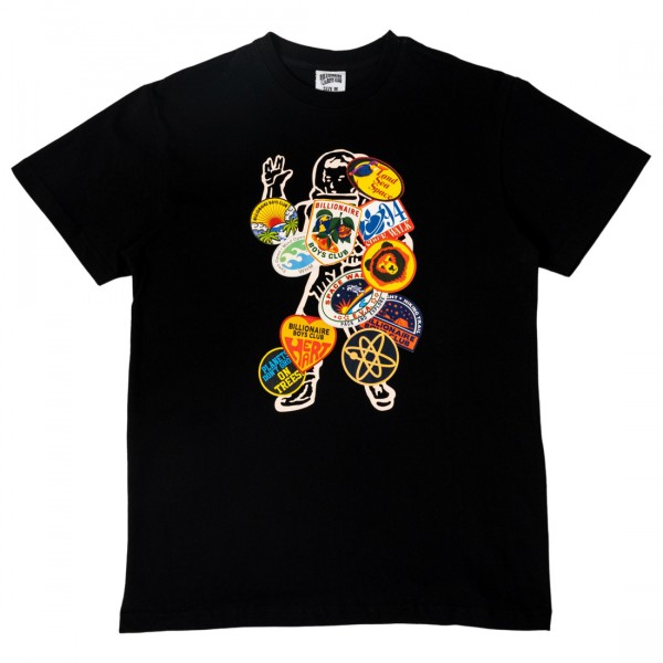 Billionaire Boys Club Men Land Space Tee black Billionaire Boys Club Men Land Space Tee black