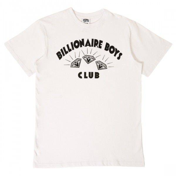 Billionaire Boys Club Men Diamonds Tee white bleach white