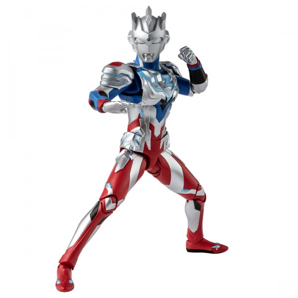 Bandai S.H.Figuarts Ultraman Z Alpha Edge Figure silver