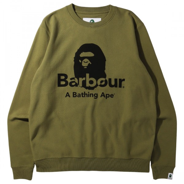 商品画像：BAPE®︎ × Barbour 初コラボコレクションが国内10月17日に発売 2