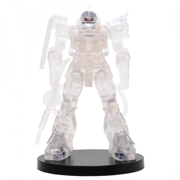 Banpresto Mobile Suit Gundam Internal Structure MS-06S Zaku II Char's  Custom Ver. B Figure (white / clear)