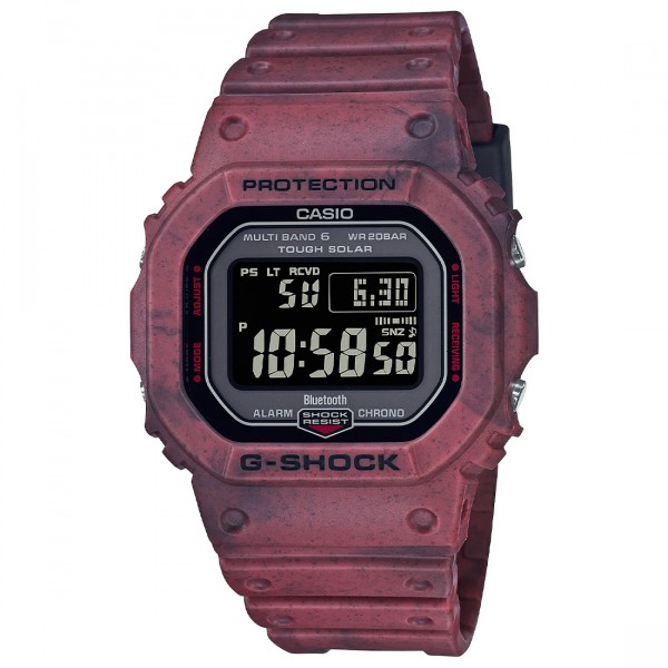 G Shock Maroon Color Casio G-Shock GW-B5600SL-4D Maroon Earthy