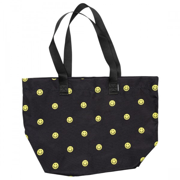 Converse Happy Camper Canvas Tote Bag black zinc yellow