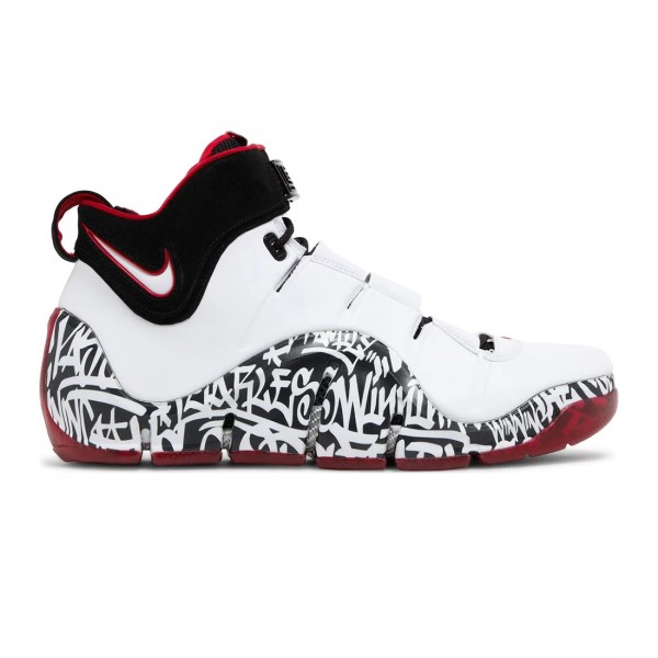 Nike LeBron 4 Black White Red