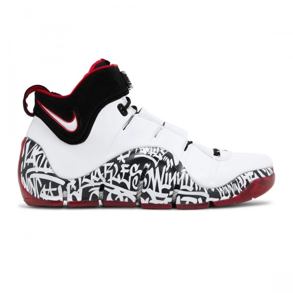 lebrons white and black