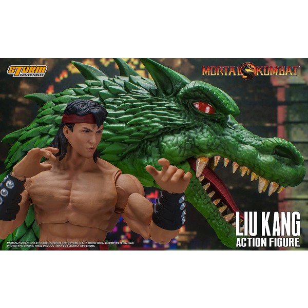 Storm Collectibles Mortal Kombat Liu Kang 1/12 Action Figure tan