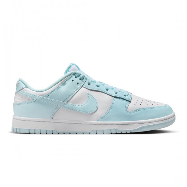 nike men dunk low retro white glacier blue