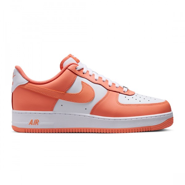 nike men air force 1 '07 white orange frost white