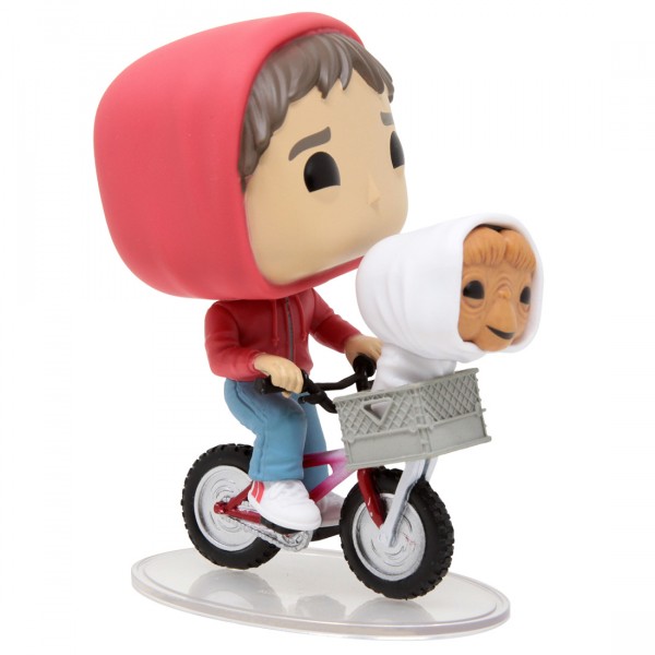 Funko POP Movies ET - Elliot And E.T. In Bike Basket red